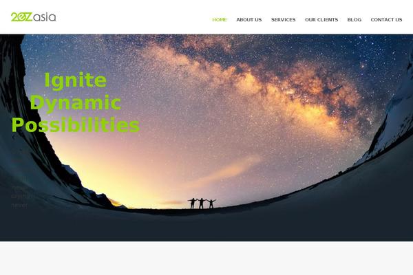 Responsive theme site design template sample