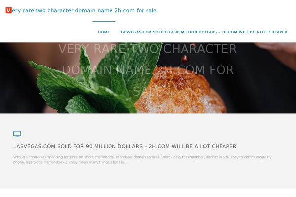 Fluida theme site design template sample
