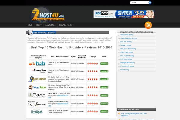 premium-web-hosting theme websites examples