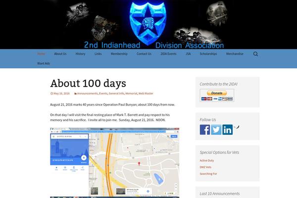 Twenty Thirteen theme site design template sample