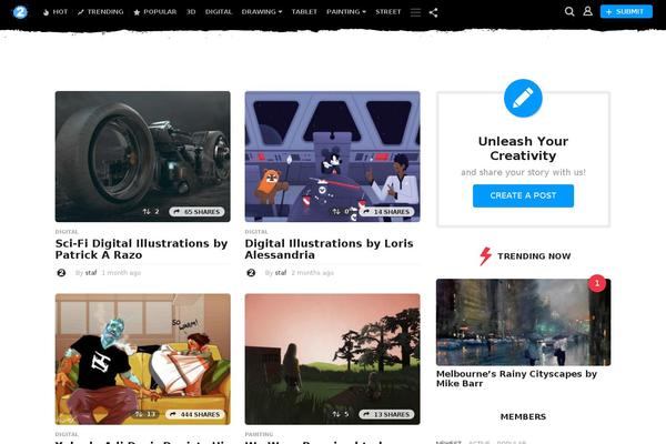 Site using WP Bookmarks plugin