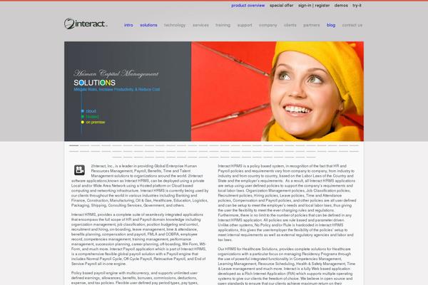 Salutation theme site design template sample
