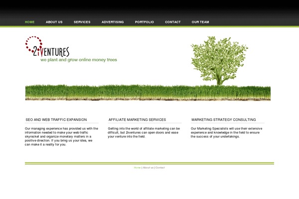 Hemingway theme site design template sample