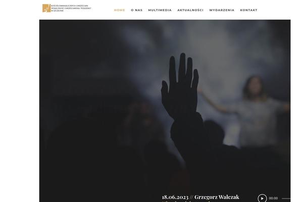 Holy-church theme site design template sample