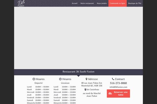 Site using Foodpress plugin