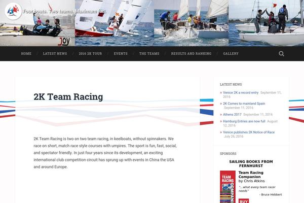 Baskerville theme site design template sample