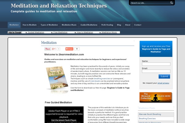 Site using Slide-voodoo plugin
