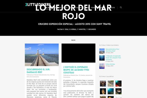 Salient theme site design template sample