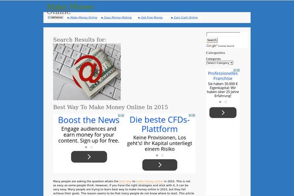 Ctr Theme theme site design template sample