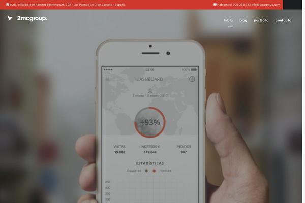 Uncode theme site design template sample