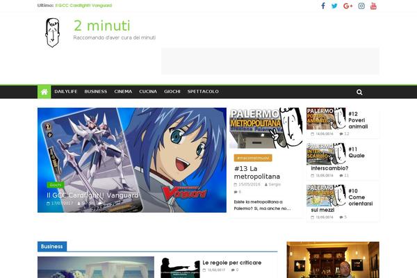 ColorMag theme site design template sample