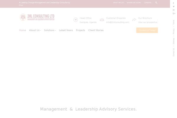 Consulting theme site design template sample