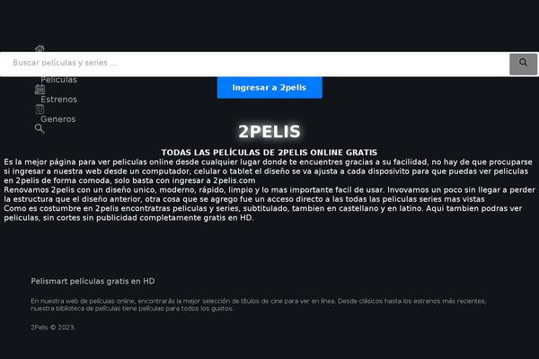 2pelis.com site used Zeldret
