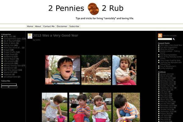 2pennies2rub.com site used Green Apples