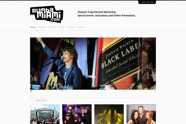Folioway theme site design template sample