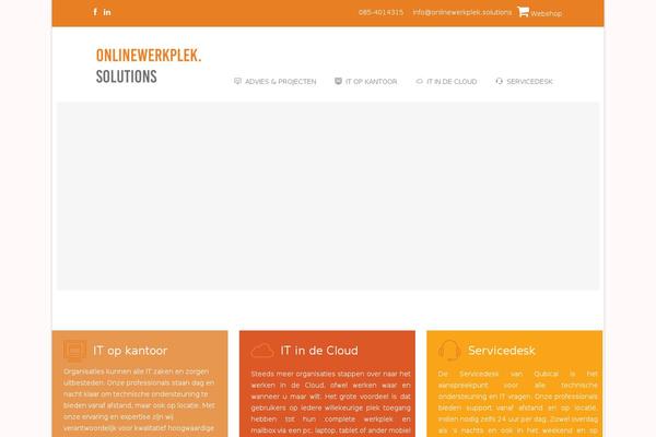Site using Personal Contact Info Widget plugin