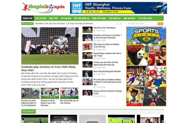 2thethao.com site used Congtin