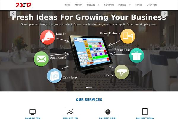 Revelance theme site design template sample