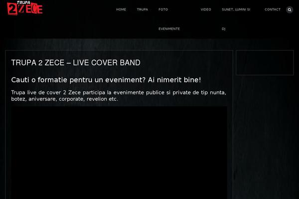 JamSession theme site design template sample