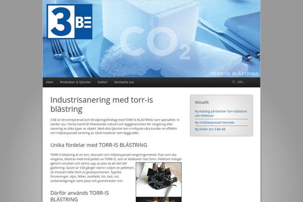 Nano3 theme site design template sample