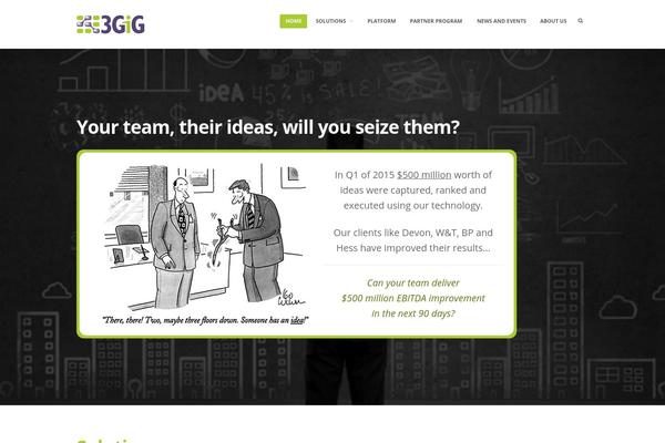 Fortune theme site design template sample