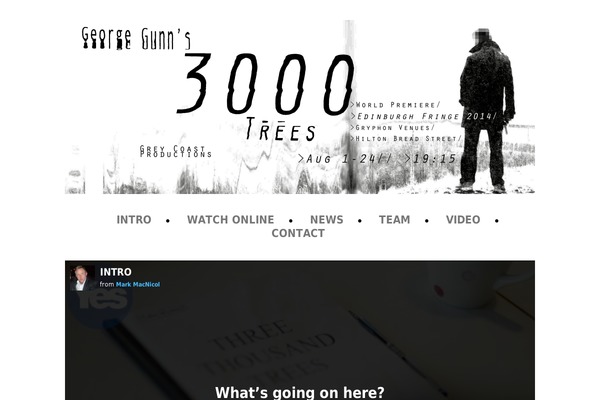 Gigawatt theme site design template sample