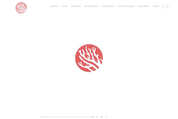 Kinetika theme site design template sample