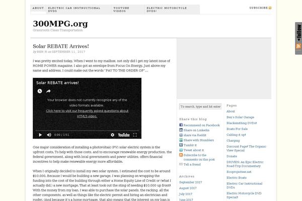 Thesis 1.6 theme site design template sample