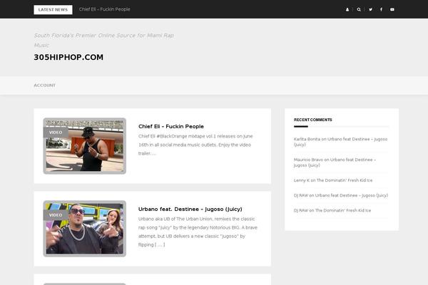 Twenty Sixteen theme site design template sample