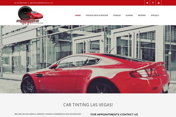 Durus theme site design template sample