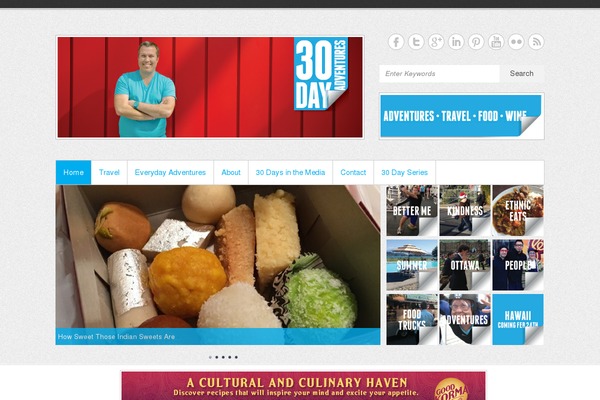30dayadventures.ca site used Gridnext
