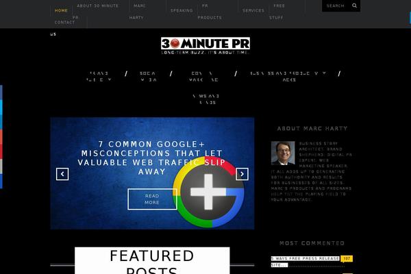 30minutepr.com site used Yamidoominimal