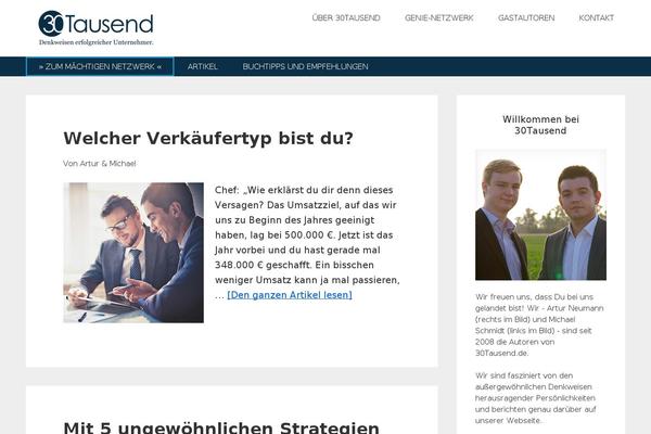 Genesis-sample theme site design template sample