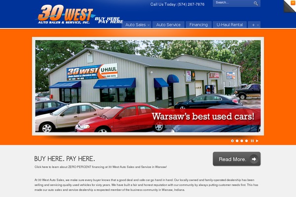 PureVISION theme site design template sample