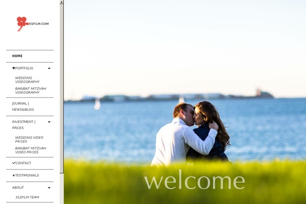 LENS theme site design template sample