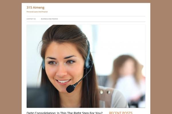 Tiny Framework theme site design template sample