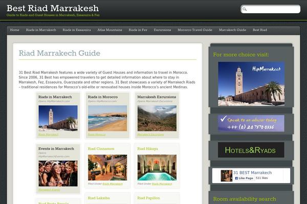 PinBlack theme site design template sample