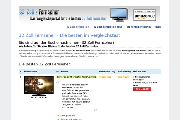 32-zoll-fernseher.net site used BigFeature