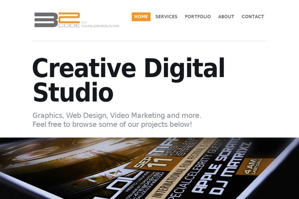 Henix theme site design template sample