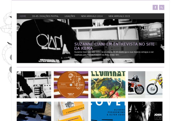 Magazino theme site design template sample