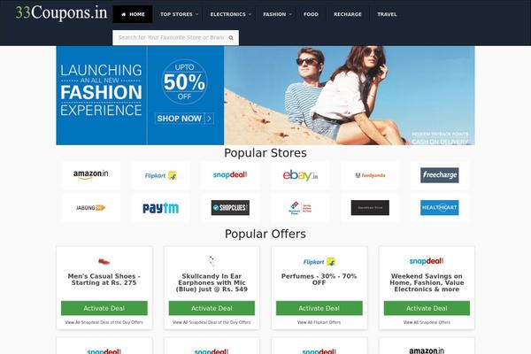 33coupons.in site used Animate-lite