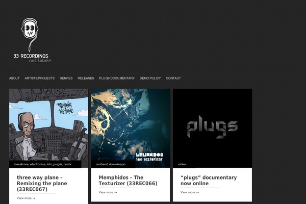 Gridly theme site design template sample