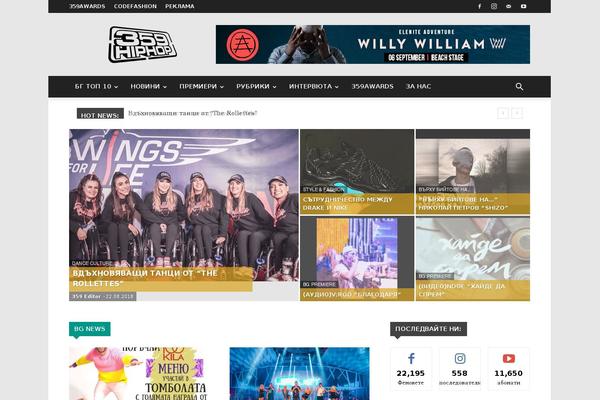 Site using Jnews-like plugin