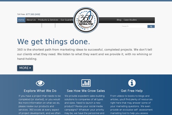 360 theme site design template sample