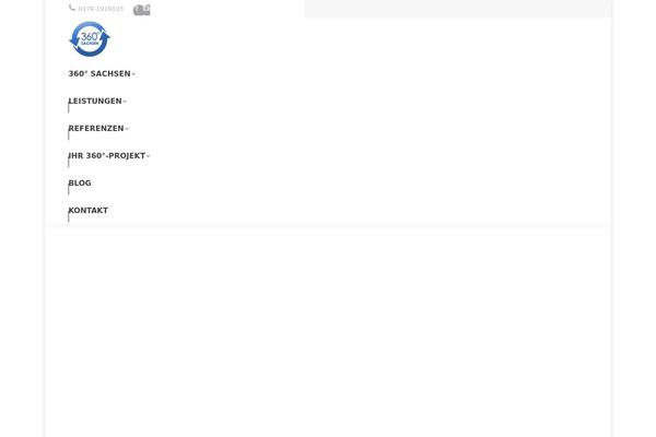 The7 Child theme site design template sample