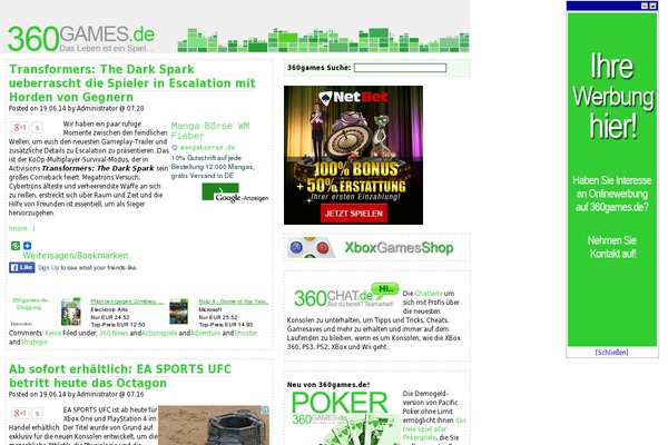 Inkzine theme site design template sample