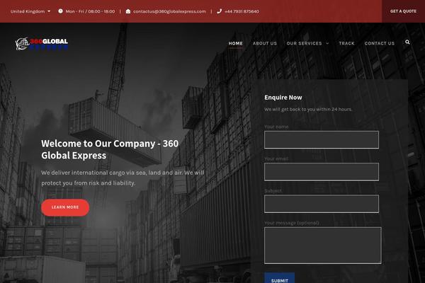 Site using Wpcargo plugin