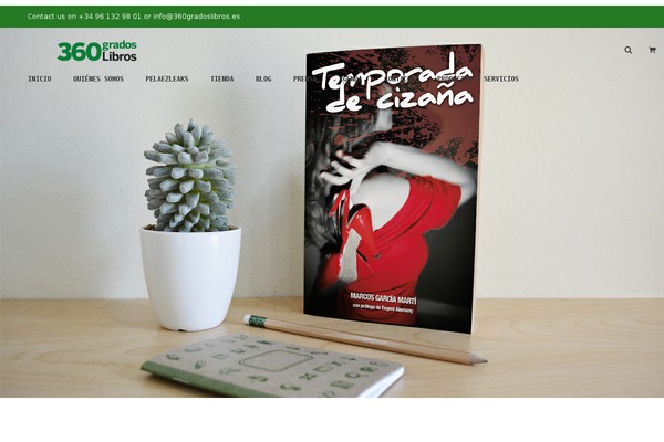 360gradoslibros.es site used Papirus