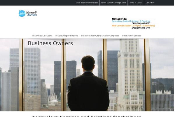 Avada theme site design template sample