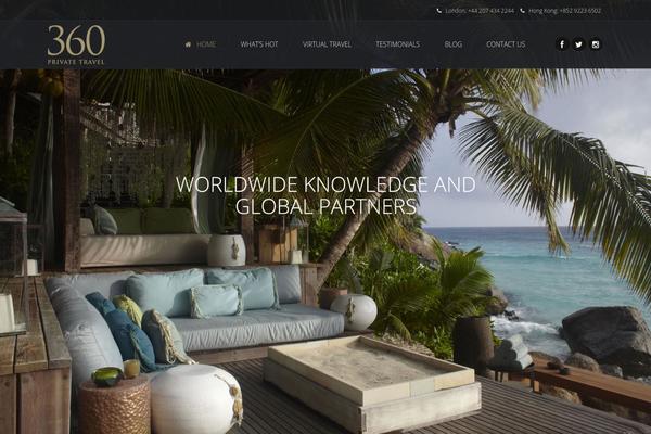 360 theme site design template sample